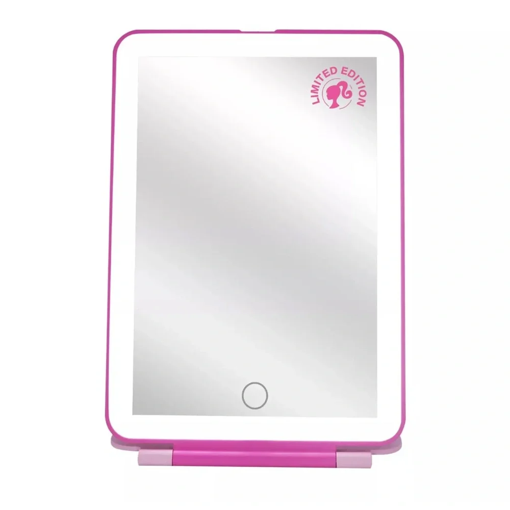 Impressions Vanity Barbie Touch Pad Mini LED Makeup Mirror for Purse, Ultra S...